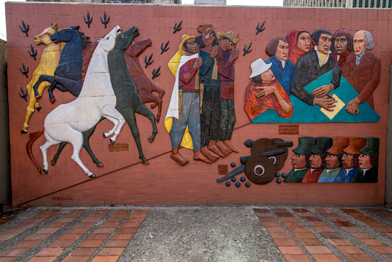 Mural Preludio Lanzas Llaneras